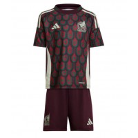 Camisa de time de futebol México Replicas 1º Equipamento Infantil Copa America 2024 Manga Curta (+ Calças curtas)